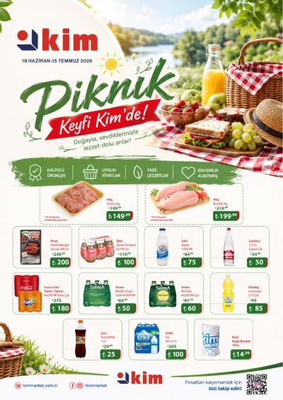 Kim Market 18 Haziran - 15 Temmuz Piknik Insert