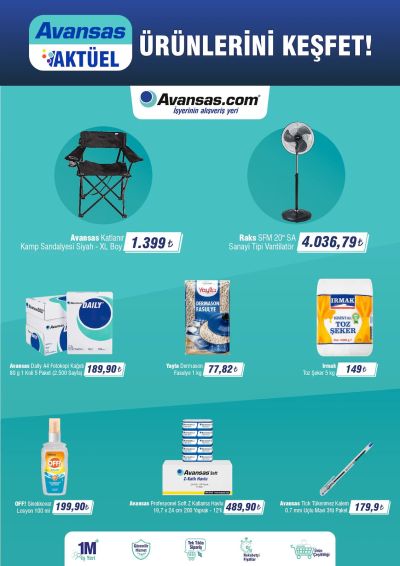 Avansas  22 Haziran - 29 Haziran Aktüel Kataloğu