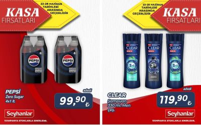 Seyhanlar 22 Haziran - 28 Haziran Kasa Fırsatları