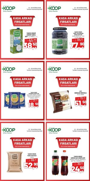 Tarım Kredi Kooperatifi 22 Haziran - 28 Haziran Aktüel Kataloğu