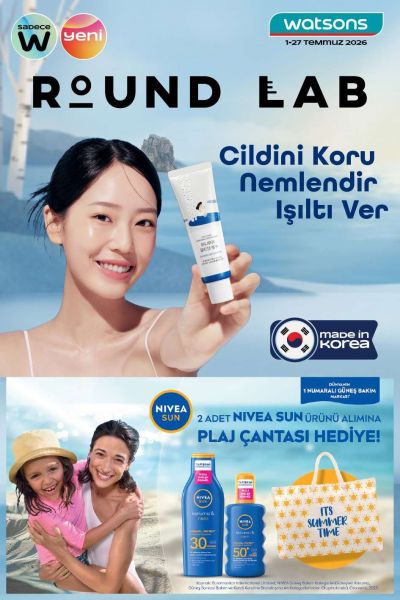 Watsons 01 Temmuz - 27 Temmuz Aktüel Kataloğu