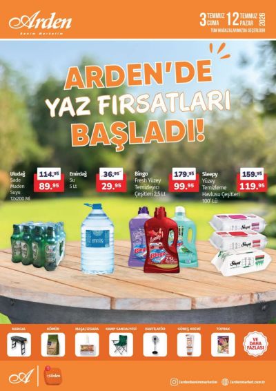 Arden Market 03 Temmuz - 12 Temmuz Aktüel Kataloğu