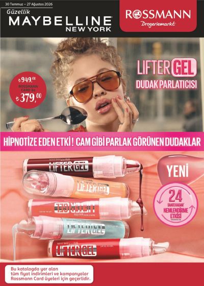 Rossmann 30 Temmuz - 27 Ağustos Güzellik Kataloğu