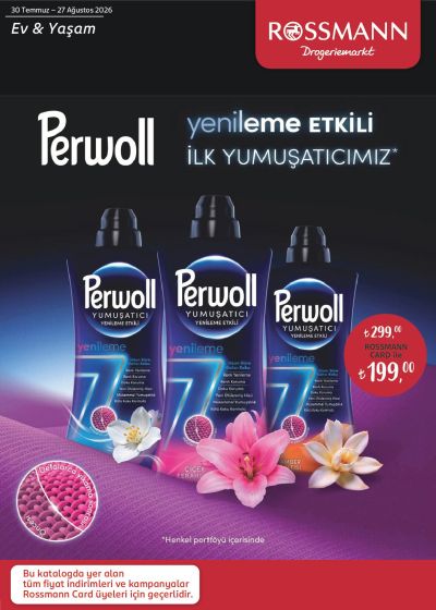 Rossmann 30 Temmuz - 27 Ağustos Ev & Yaşam Kataloğu