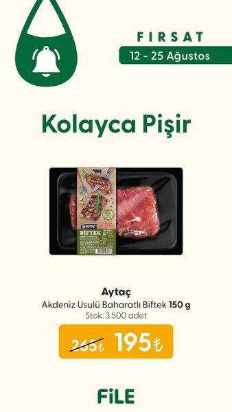 File Market 12 Ağustos - 25 Ağustos Fırsat Kataloğu