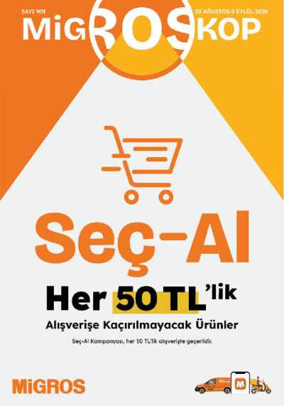 Migroskop Dijital 20 Ağustos - 09 Eylül Aktüel Kataloğu