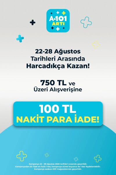 A101 22 Ağustos - 28 Ağustos Artı Aktüel Kataloğu