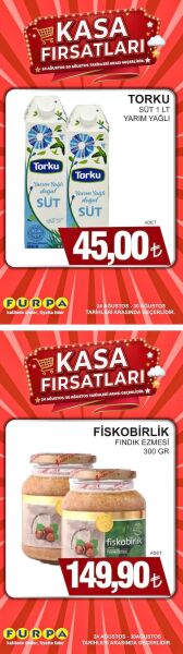 Furpa 24 Ağustos - 30 Ağustos Kasa Fırsatları