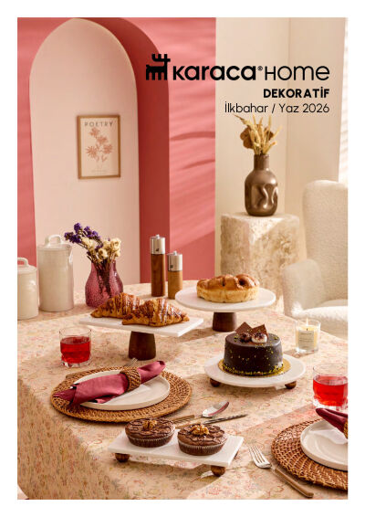 Karaca Home Dekoratif - İlkbahar/Yaz 2026 Kataloğu
