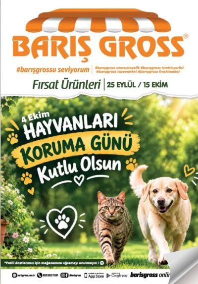 Barış Gross 25 Eylül - 15 Ekim Aktüel Kataloğu