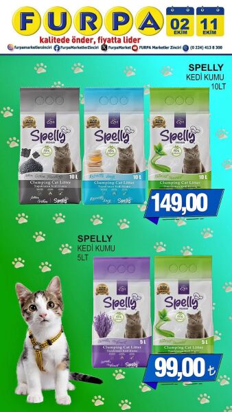 Furpa 02 Ekim - 11 Ekim Spelly Fırsatları