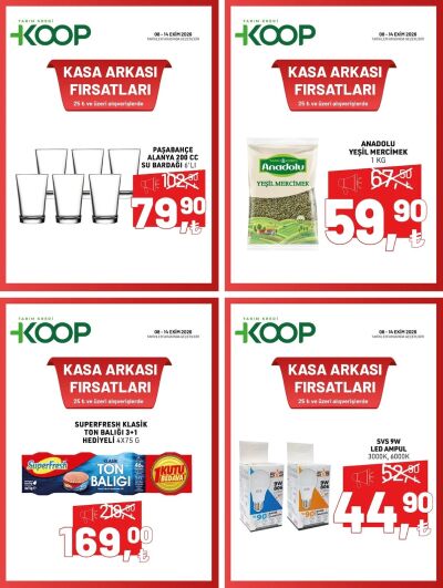 Tarım Kredi Kooperatifi 08 Ekim - 14 Ekim Aktüel Kataloğu