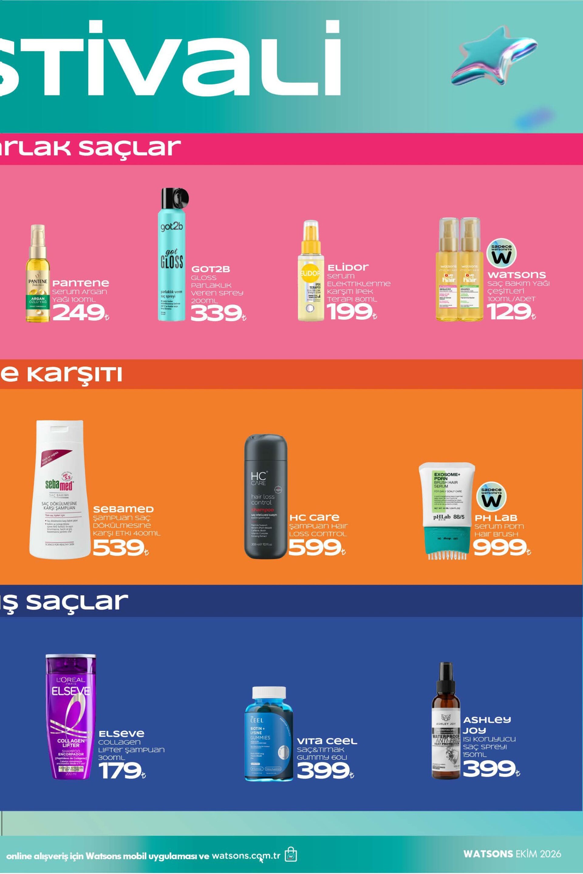 Watsons Ekim Kataloğu - 1 Ekim 2026 - Sayfa 13