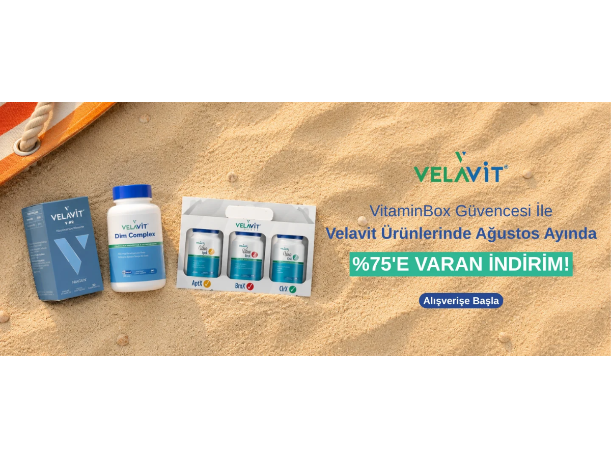 Velavit ürünlerinde 75%'e varan indirim!