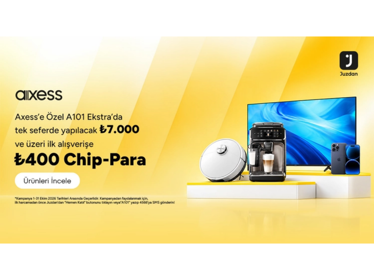 A101 Ekstra'da 7.000 TL ve Üzeri Yapılacak İlk Alışverişe 400 TL Chip-para!