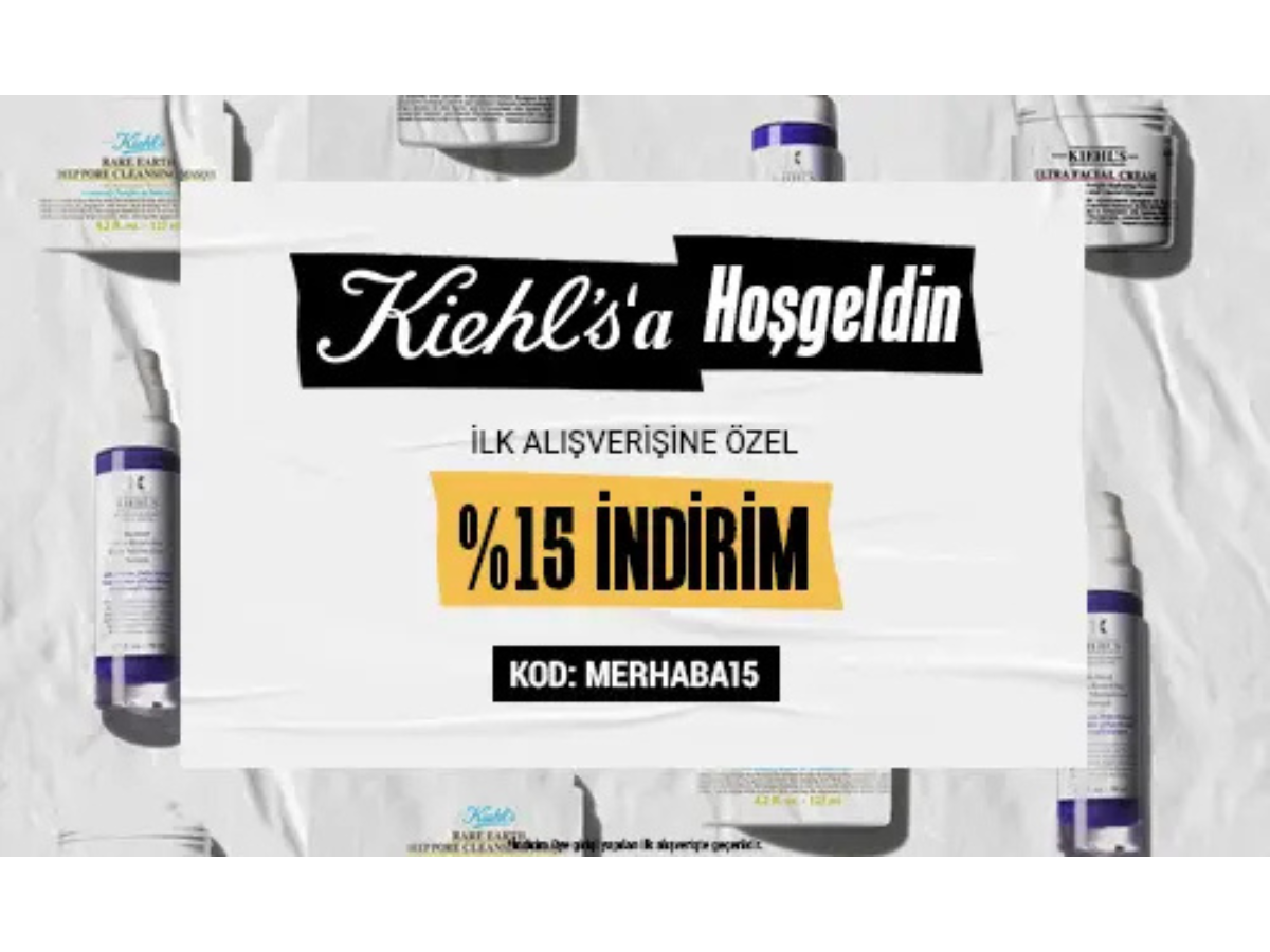 İlk alışverişe özel sepette 15% indirim kodu!