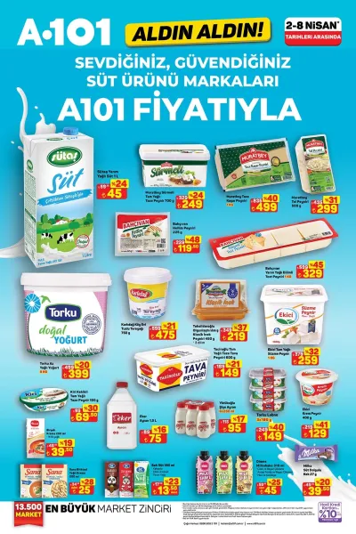 A101 - Bu Hafta - 2 Nisan'dan itibaren