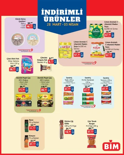 BİM - 28 Mart-03 Nisan