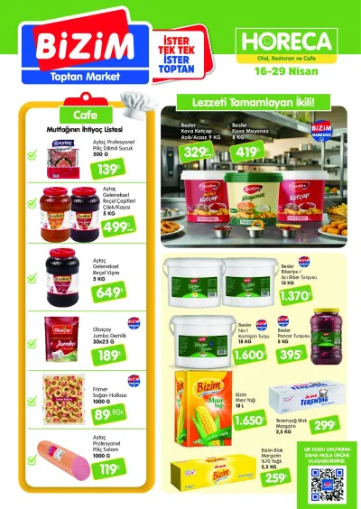 Bizim Toptan - HORECA Kataloğu