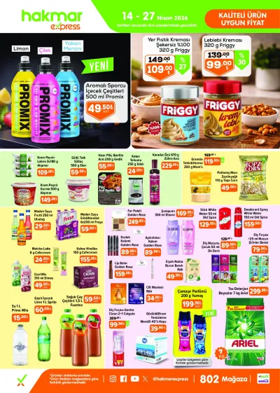 Hakmar Express - Salı Aktüel Ürünler - 14-27 Nisan 2026